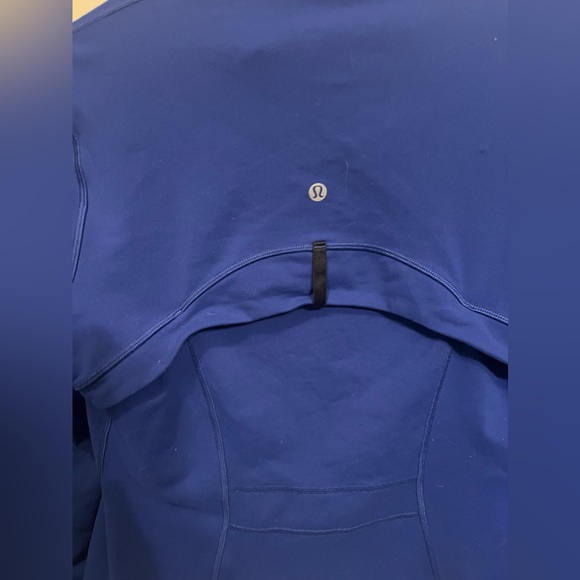 Lululemon Athletica Jacket with Breathable Back and Thumb Hole Sz 10 - Picture 3 of 15